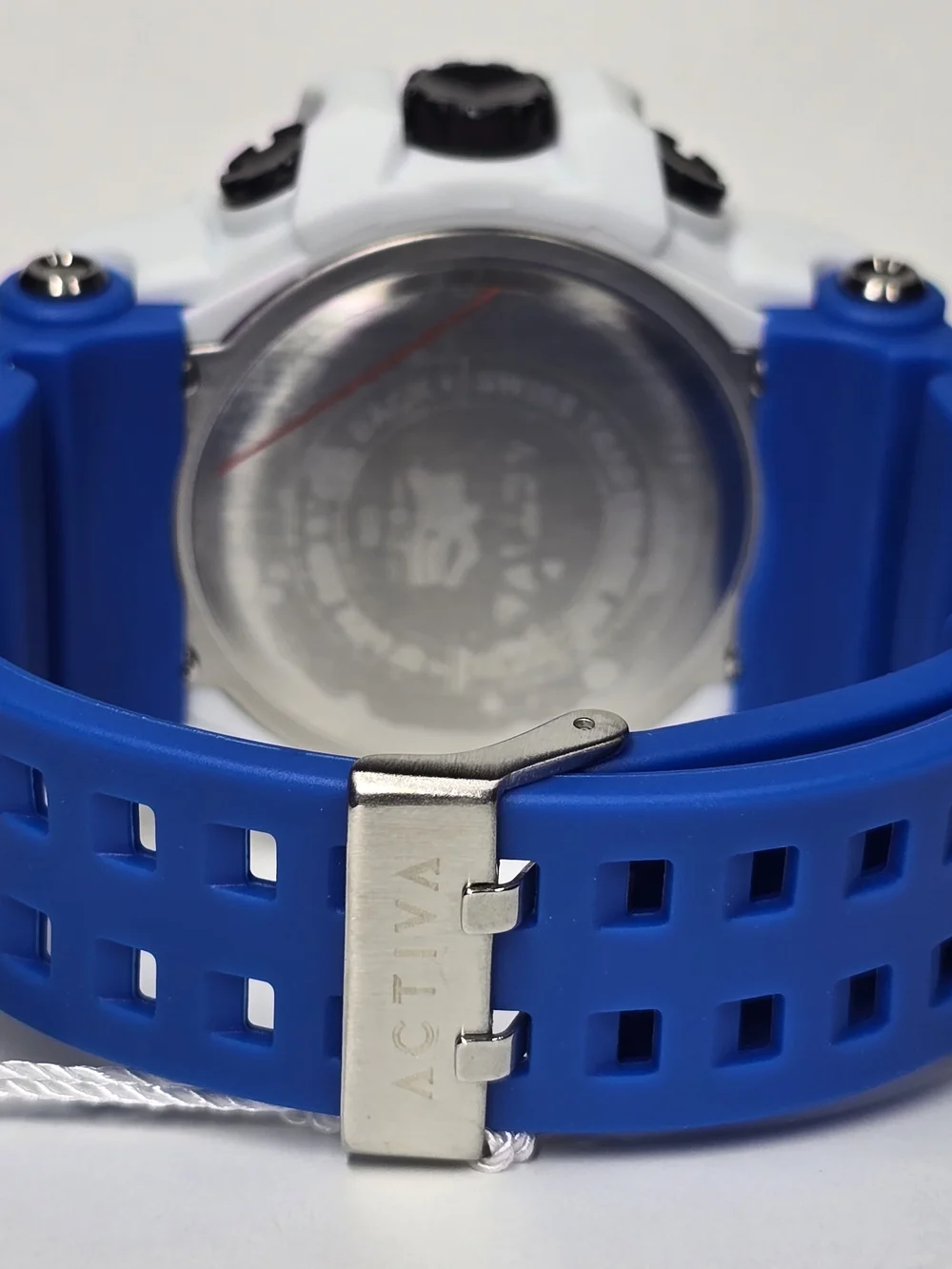 Activa Summit X Invicta Unisex Digital Watch - 50mm. Blue, Yellow (ACW8082-013)
